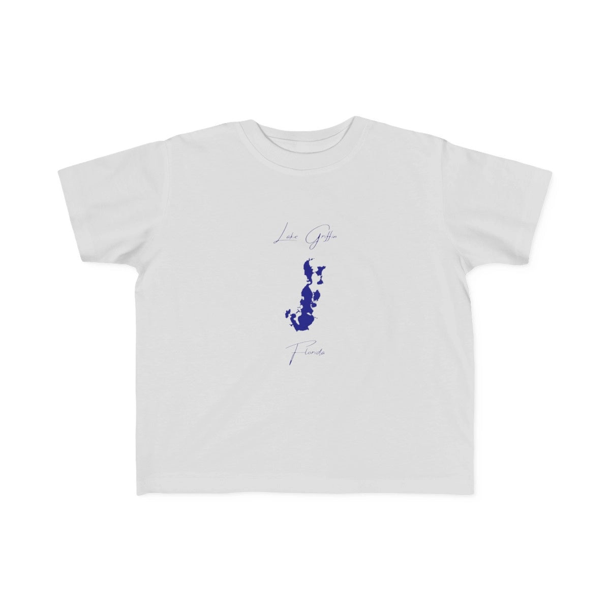 Florida  Lake  Griffin  Toddler  T-shirt  front  position  view  from  front  silver.webp