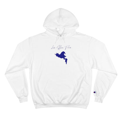 Florida  Lake  Harris  Hoodie  front  position  view  from  front  white.webp