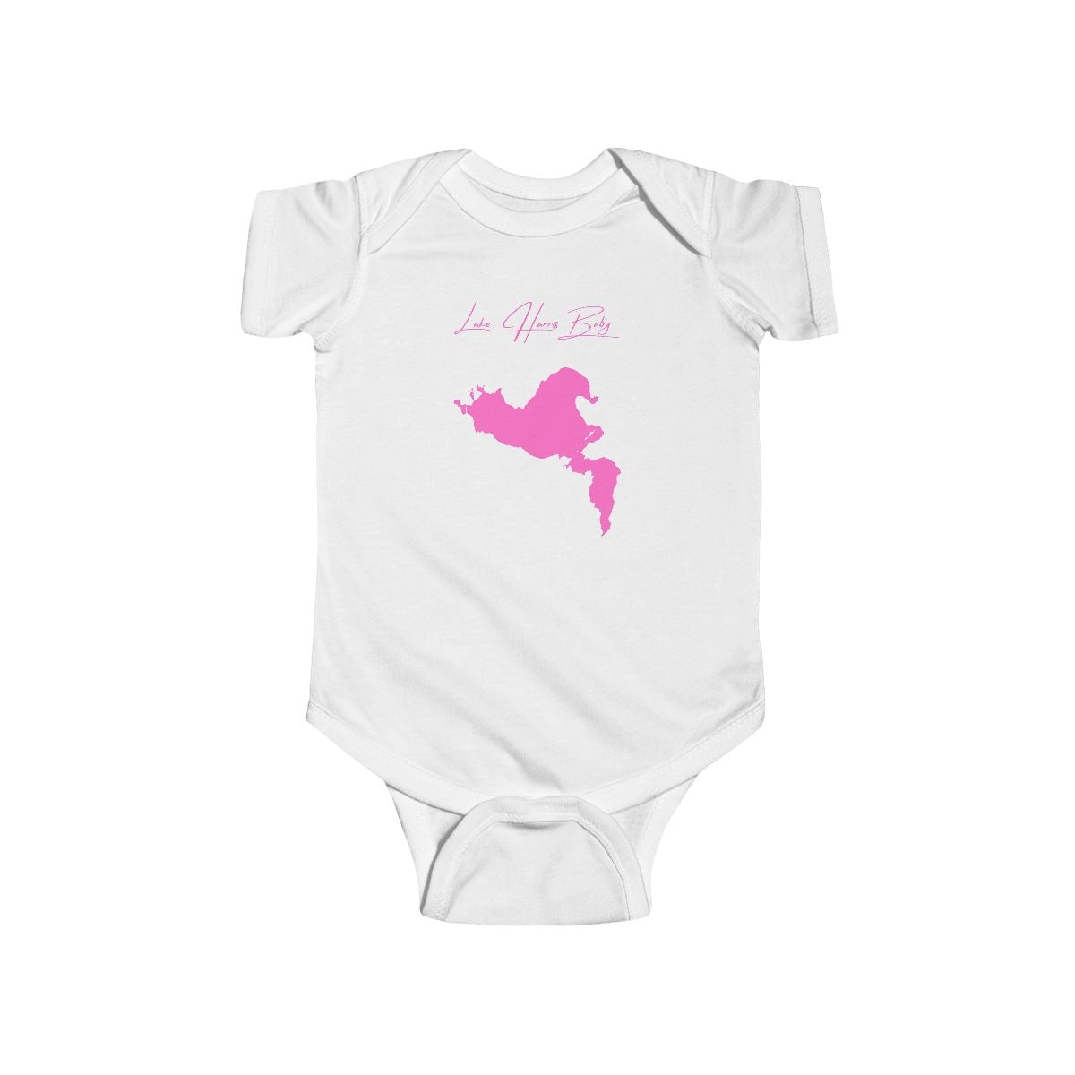 Florida  Lake  Harris  Onesie  front  position  view  from  front  white.webp