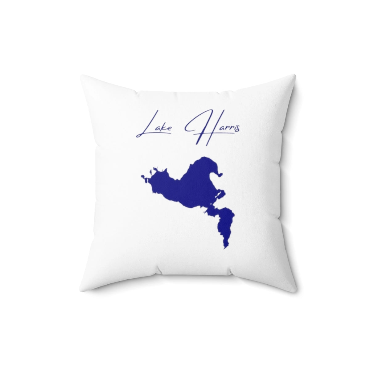 Florida  Lake  Harris  Pillow  front  position  view  from  back  16  x  16.webp