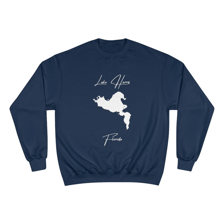 Florida  Lake  Harris  Sweatshirt  front  position  view  from  front  navy.webp