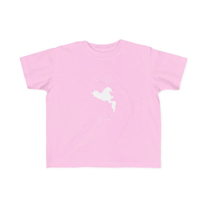 Florida  Lake  Harris  Toddler  T-shirt  front  position  view  from  front  pink.webp