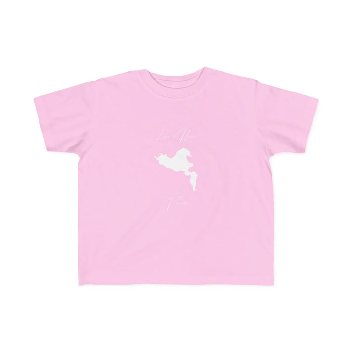 Florida  Lake  Harris  Toddler  T-shirt  front  position  view  from  front  pink.webp