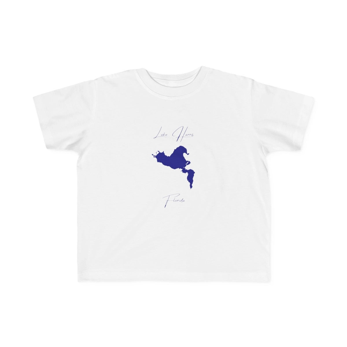 Florida  Lake  Harris  Toddler  T-shirt  front  position  view  from  front  white.webp