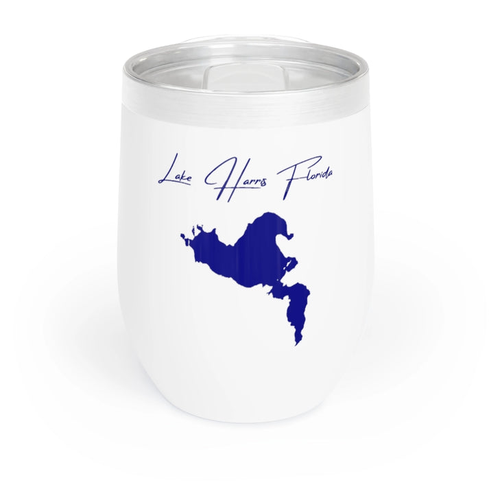 Florida  Lake  Harris  Wine  Tumbler  front  position  view  from  front  white.webp