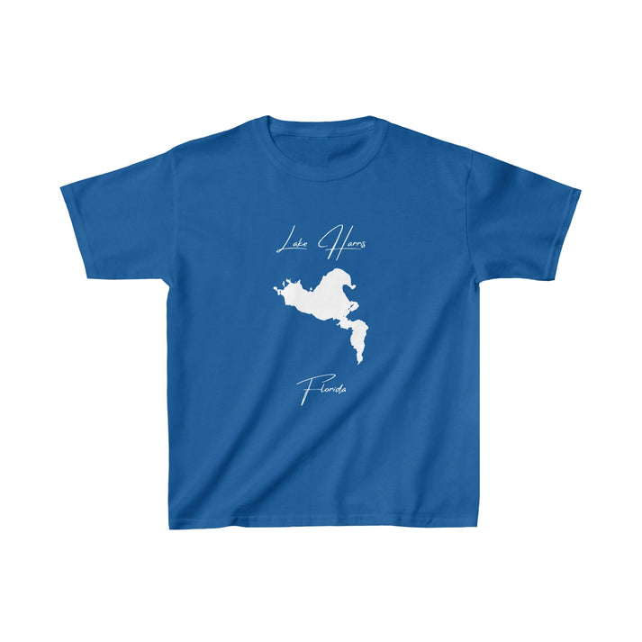 Florida  Lake  Harris  Youth  T-shirt  front  position  view  from  front  royal.webp