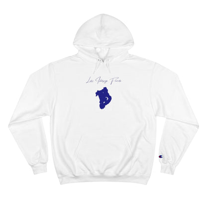 Florida  Lake  Istokpoga  Hoodie  front  position  view  from  front  white.webp