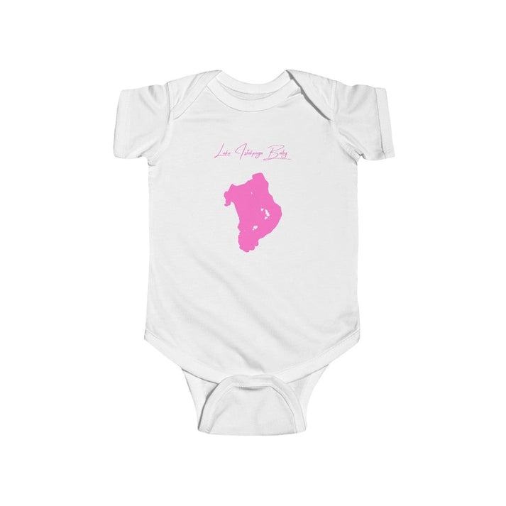 Florida  Lake  Istokpoga  Onesie  front  position  view  from  front  white.webp