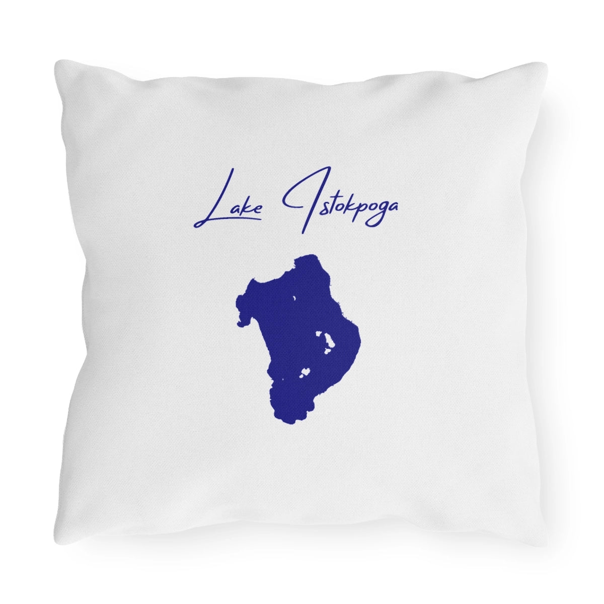 Florida  Lake  Istokpoga  Outdoor  Pillow  back  position  view  from  back  16  x  16.webp