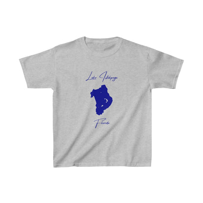 Florida  Lake  Istokpoga  Youth  T-shirt  front  position  view  from  front  sport  grey.webp