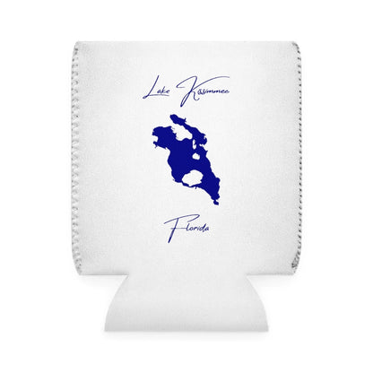 Florida  Lake  Kissimmee  Can  Koozie  front  position  view  from  front-1  white.webp
