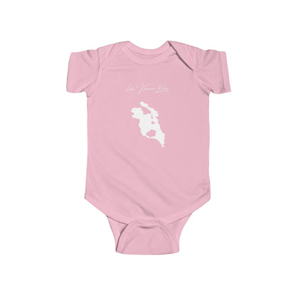 Florida  Lake  Kissimmee  Onesie  front  position  view  from  front  pink.webp
