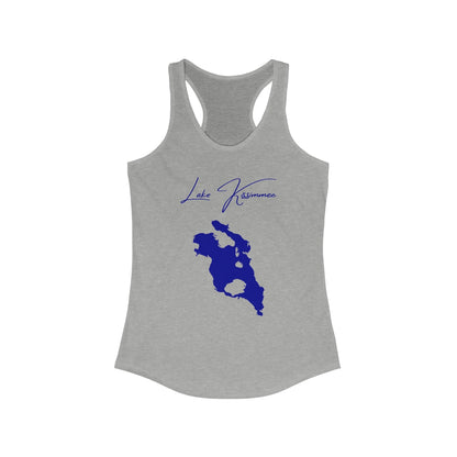 Florida  Lake  Kissimmee  Racerback-Tank  front  position  view  from  front  heather  grey.webp