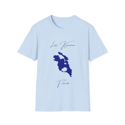 Florida  Lake  Kissimmee  T-shirt  front  position  view  from  front  light  blue.webp