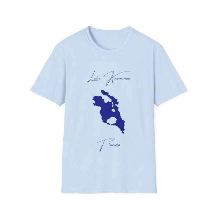 Florida  Lake  Kissimmee  T-shirt  front  position  view  from  front  light  blue.webp
