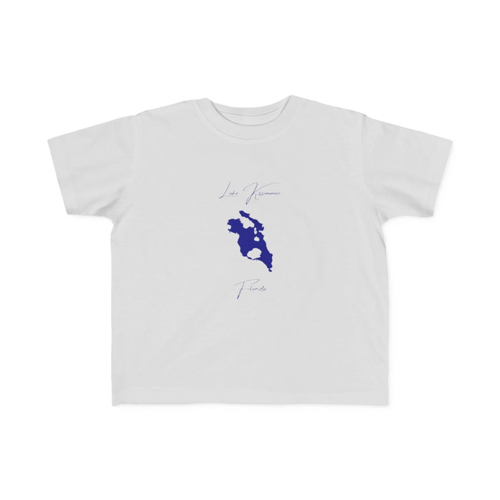 Florida  Lake  Kissimmee  Toddler  T-shirt  front  position  view  from  front  silver.webp
