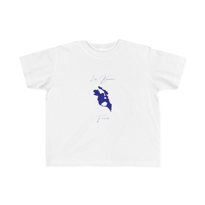 Florida  Lake  Kissimmee  Toddler  T-shirt  front  position  view  from  front  white.webp