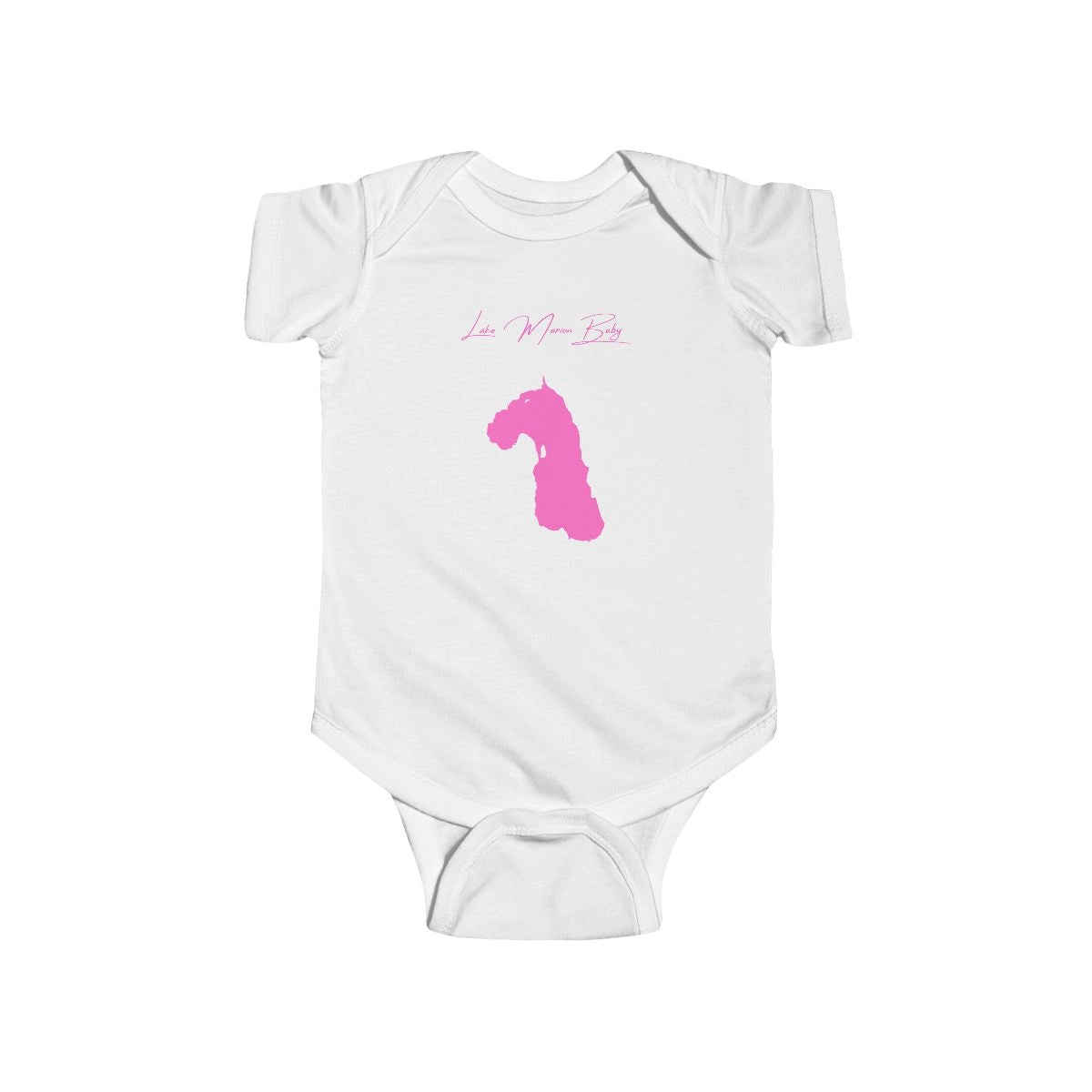 Florida  Lake  Marion  Onesie  front  position  view  from  front  white.webp