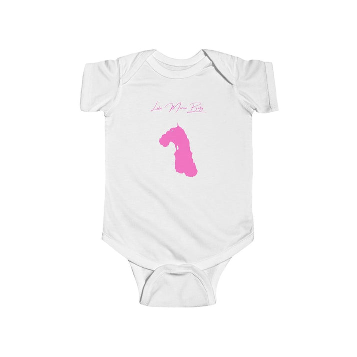 Florida  Lake  Marion  Onesie  front  position  view  from  front  white.webp