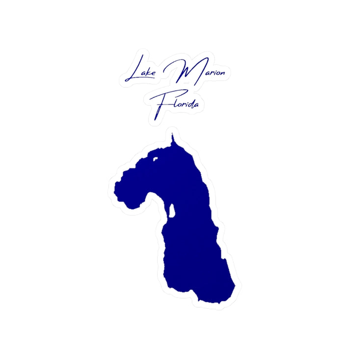 Florida  Lake  Marion  Vinyl  Decal  other  position  view  from  front  4  x  6.webp