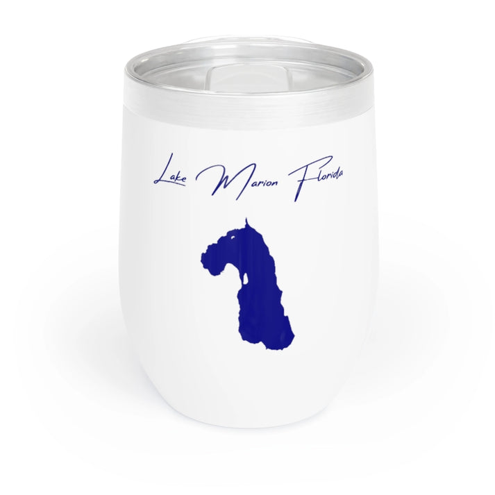 Florida  Lake  Marion  Wine  Tumbler  front  position  view  from  front  white.webp