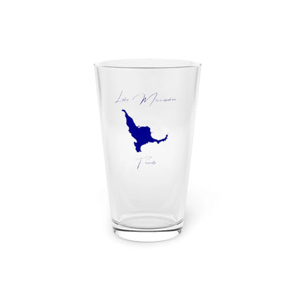 Florida  Lake  Miccosukee  16oz  Pint  Glass  front  position  view  from  front  16oz.webp