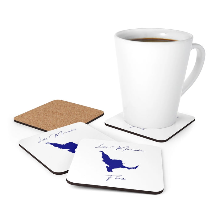 Florida  Lake  Miccosukee  Coaster  Set  front  position  view  from  context-1  3.75  x  3.75.webp