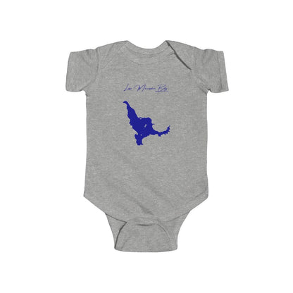 Florida  Lake  Miccosukee  Onesie  front  position  view  from  front  heather.webp