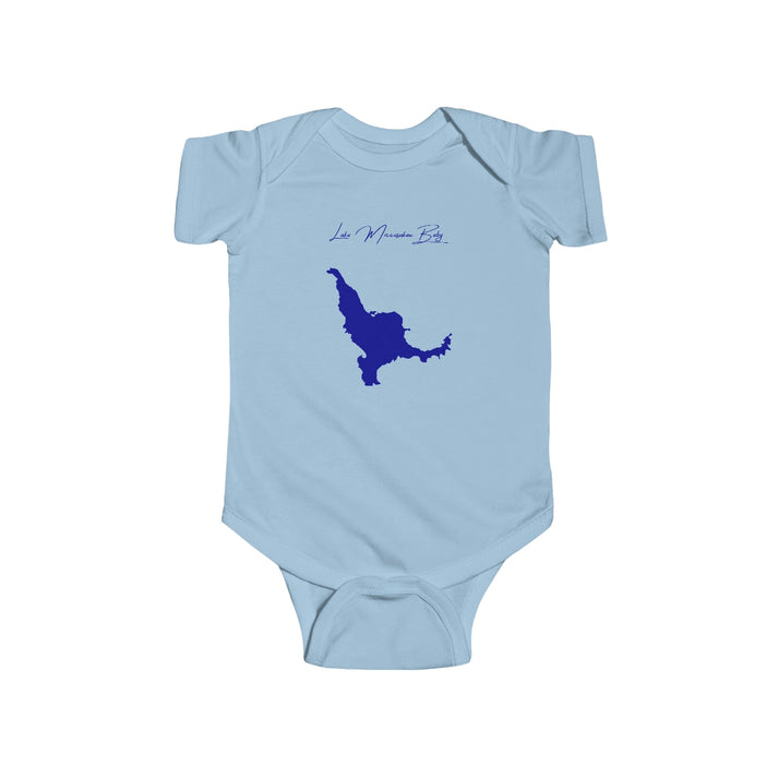 Florida  Lake  Miccosukee  Onesie  front  position  view  from  front  light  blue.webp