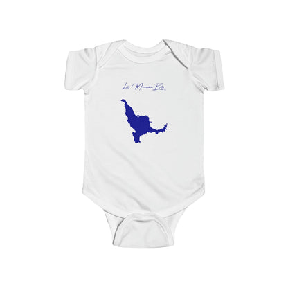 Florida  Lake  Miccosukee  Onesie  front  position  view  from  front  white.webp
