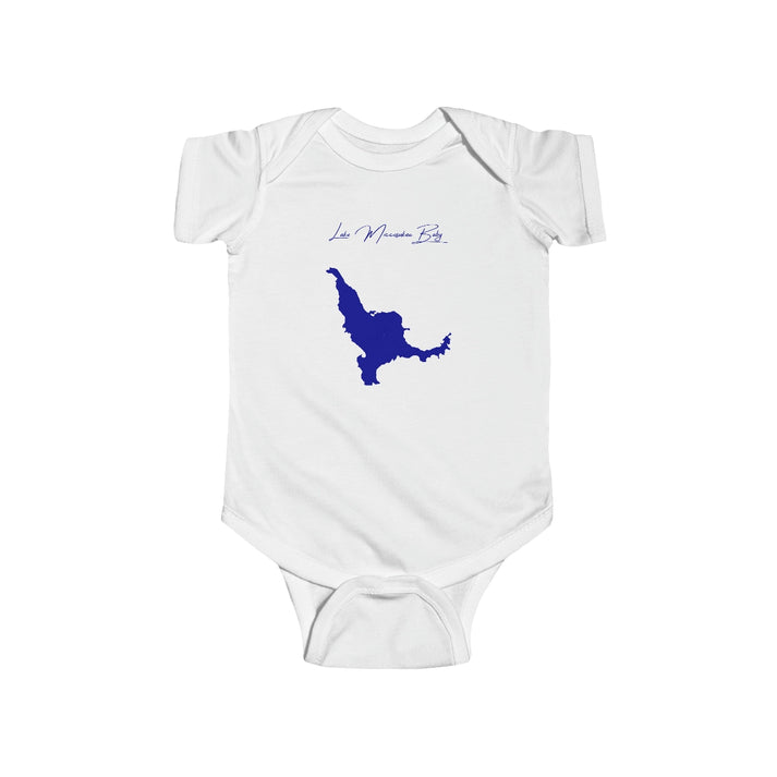 Florida  Lake  Miccosukee  Onesie  front  position  view  from  front  white.webp