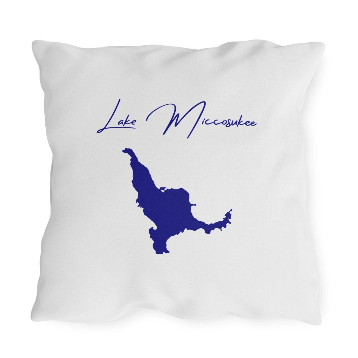 Florida  Lake  Miccosukee  Outdoor  Pillow  back  position  view  from  back  20  x  20.webp