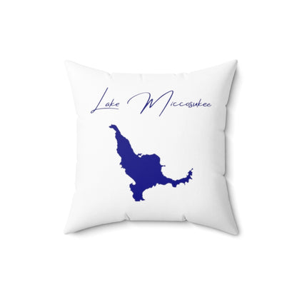 Florida  Lake  Miccosukee  Pillow  front  position  view  from  back  16  x  16.webp