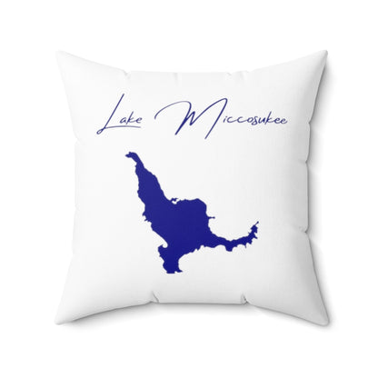 Florida  Lake  Miccosukee  Pillow  front  position  view  from  front  20  x  20.webp