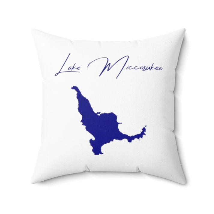 Florida  Lake  Miccosukee  Pillow  front  position  view  from  front  20  x  20.webp