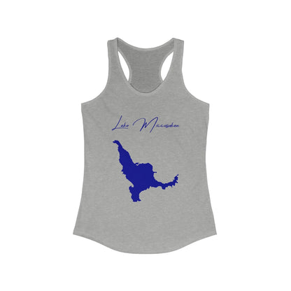 Florida  Lake  Miccosukee  Racerback-Tank  front  position  view  from  front  heather  grey.webp