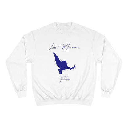 Florida  Lake  Miccosukee  Sweatshirt  front  position  view  from  front  white.webp
