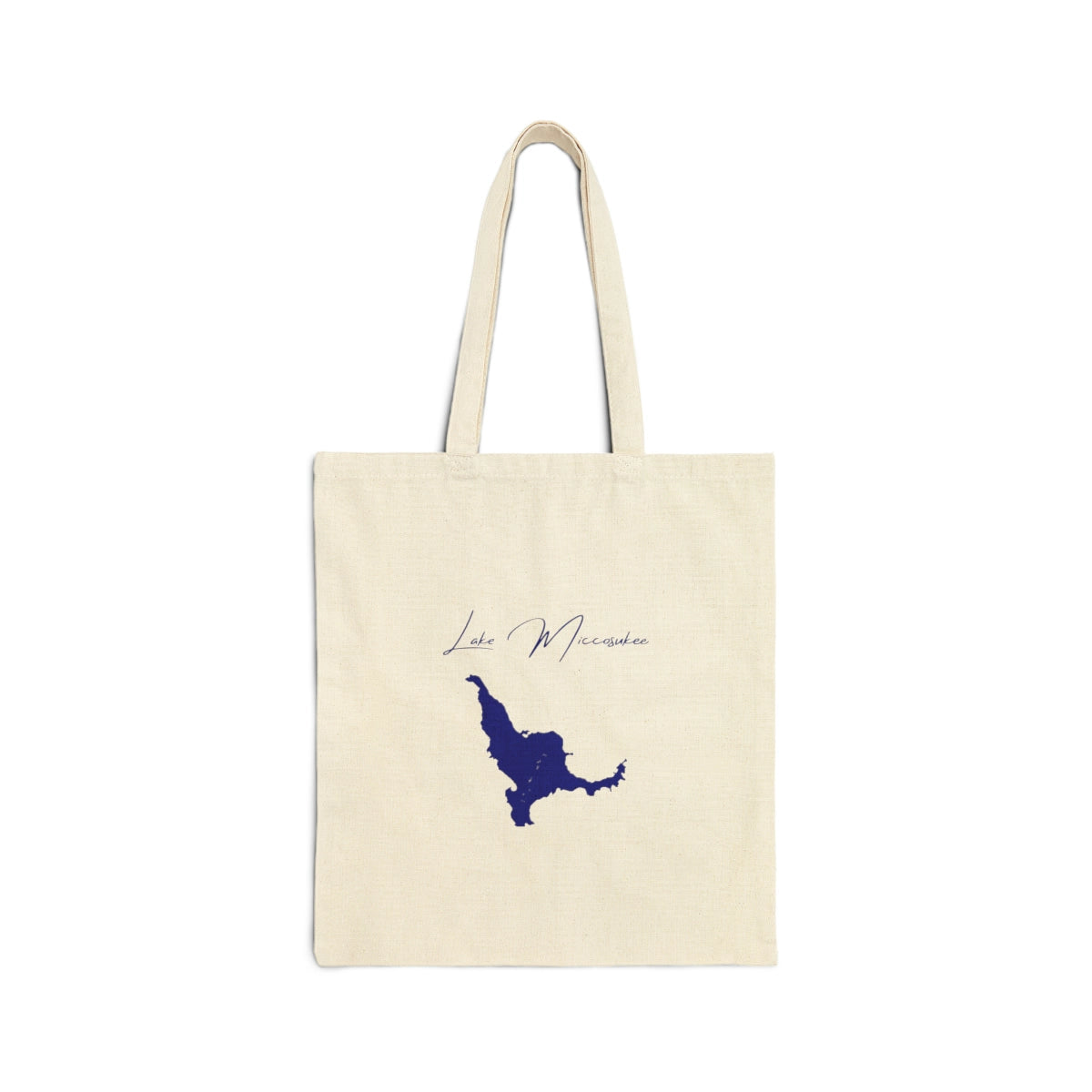 Florida  Lake  Miccosukee  Tote  Bag  front  position  view  from  front  15  x  16.webp