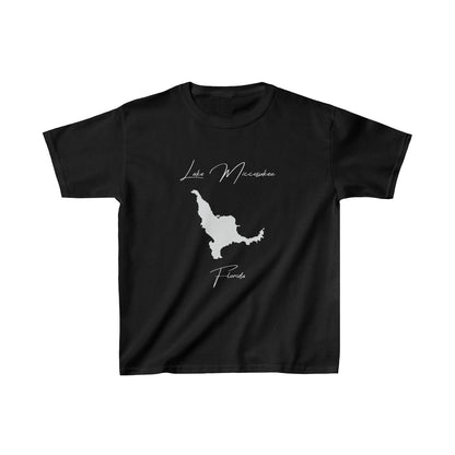 Florida  Lake  Miccosukee  Youth  T-shirt  front  position  view  from  front  black.webp