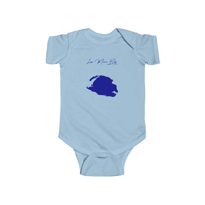 Florida  Lake  Monroe  Onesie  front  position  view  from  front  light  blue.webp