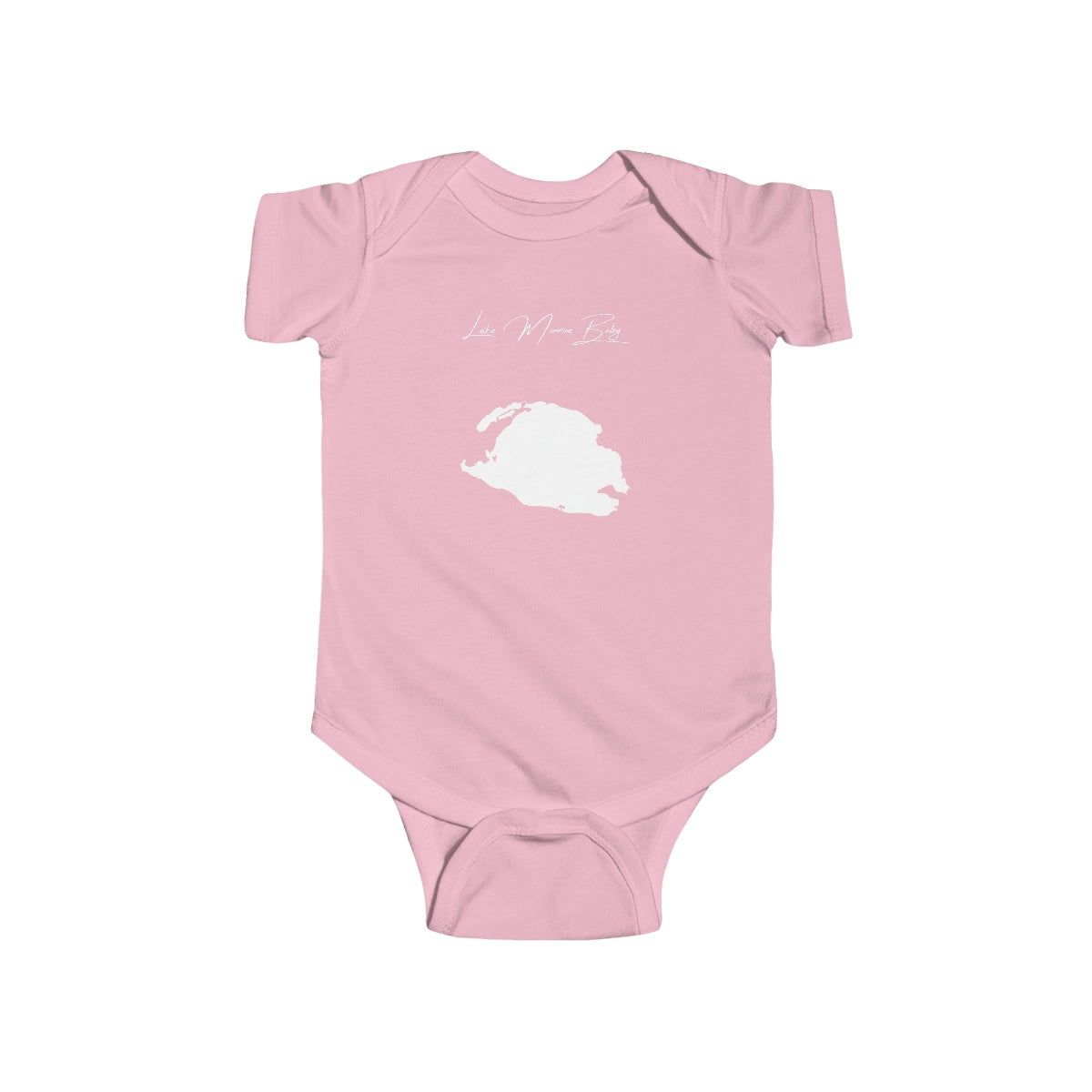 Florida  Lake  Monroe  Onesie  front  position  view  from  front  pink.webp
