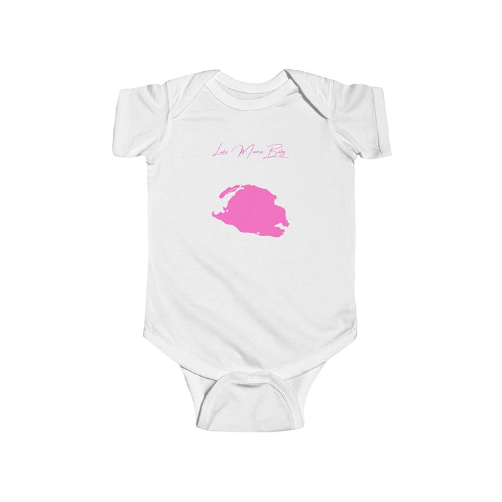 Florida  Lake  Monroe  Onesie  front  position  view  from  front  white.webp