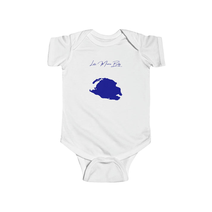 Florida  Lake  Monroe  Onesie  front  position  view  from  front  white.webp
