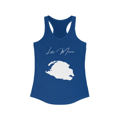 Florida  Lake  Monroe  Racerback-Tank  front  position  view  from  front  solid  royal.webp