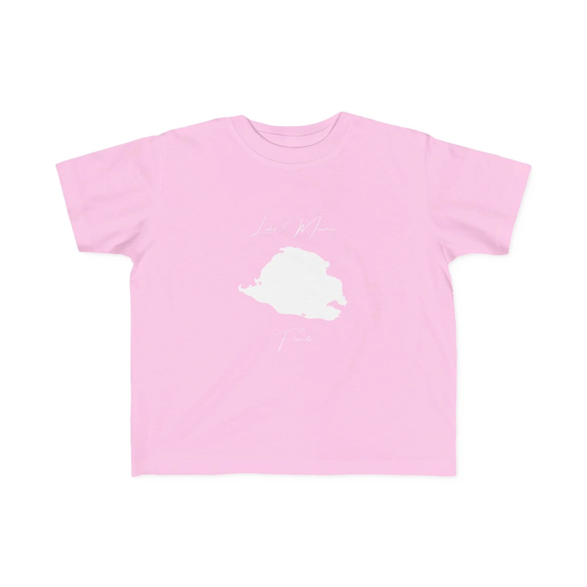 Florida  Lake  Monroe  Toddler  T-shirt  front  position  view  from  front  pink.webp