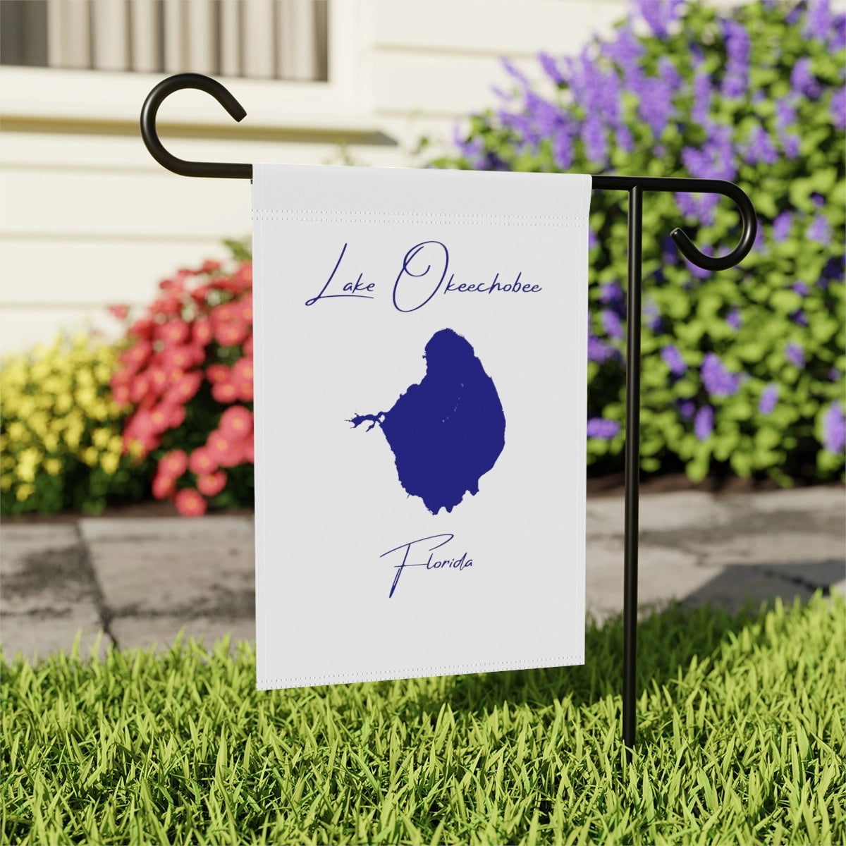 Florida  Lake  Okeechobee  Garden  Banner  other  position  view  from  context-2  12''  x  18''.webp