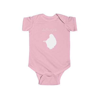 Florida  Lake  Okeechobee  Onesie  front  position  view  from  front  pink.webp