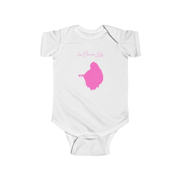 Florida  Lake  Okeechobee  Onesie  front  position  view  from  front  white.webp