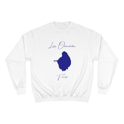 Florida  Lake  Okeechobee  Sweatshirt  front  position  view  from  front  white.webp