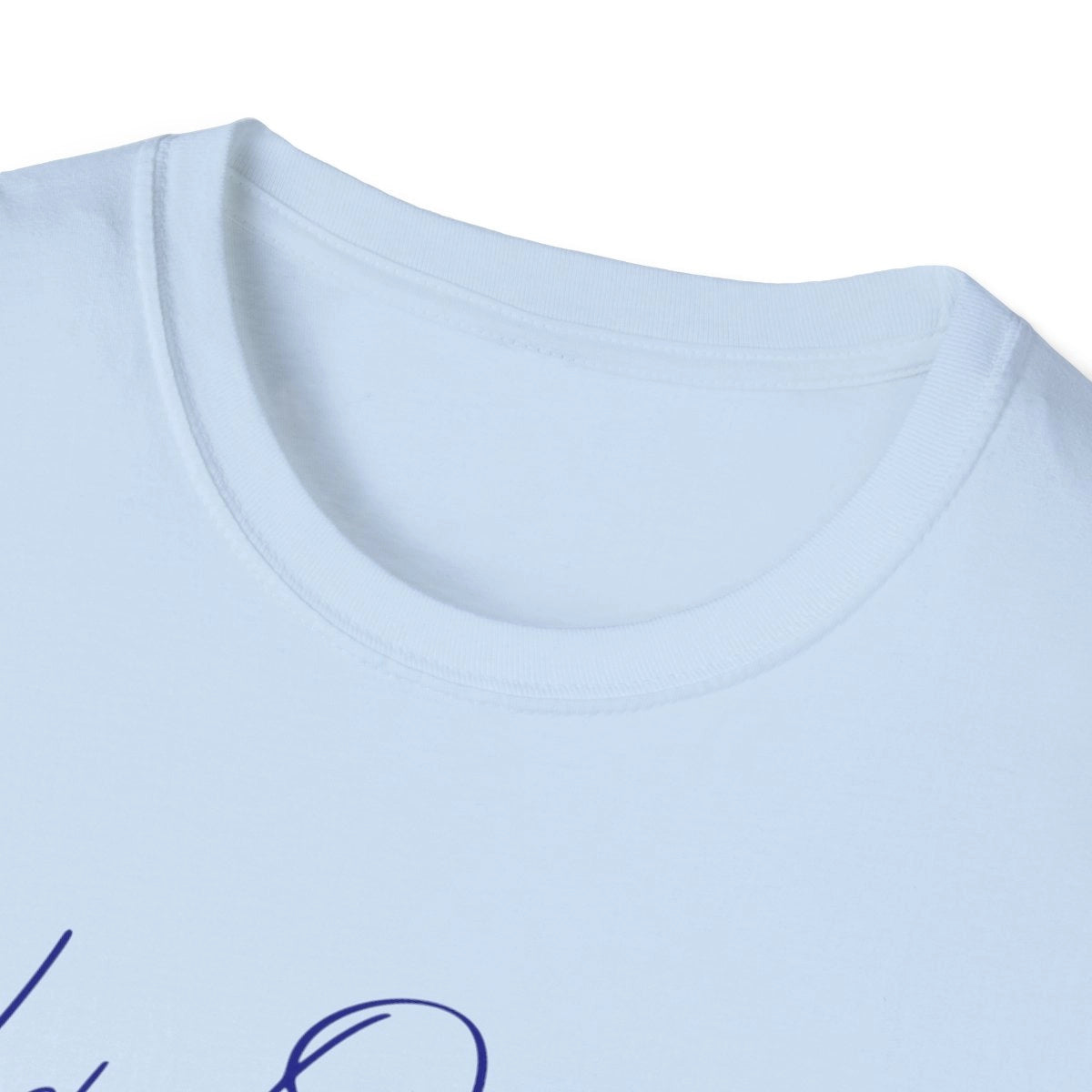 Florida  Lake  Okeechobee  T-shirt  other  position  view  from  front-collar-closeup  light  blue.webp